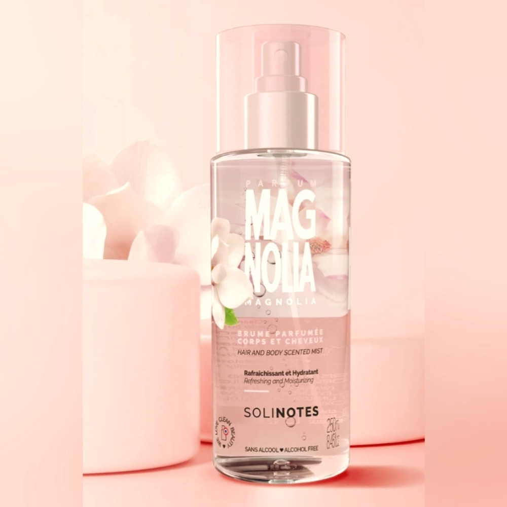 Solinotes Magnolia hair and body mist